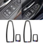 Dreifarbiger Autoaufzugstafel aus Kohlefaser für BMW F20 / F21 2012-2016 / F30 2013-2015 / F34 2013-2016