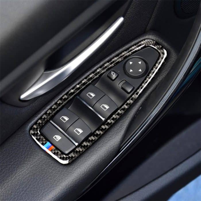 Dreifarbiger Autoaufzugstafel aus Kohlefaser für BMW F20 / F21 2012-2016 / F30 2013-2015 / F34 2013-2016 – Bild 5