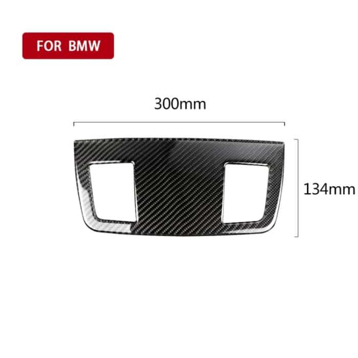 Carbon Fiber Car Instrument Großer Auslass Dekorativer Aufkleber für BMW E90 2005-2012 – Bild 4