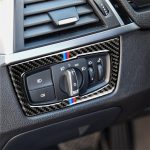 Dreifarbiger Autoscheinwerferschalter für Kohlefaser Dekorativer Aufkleber für BMW F30 2013-2017 / F34 2013-2017 – Bild 5