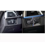 Dreifarbiger Autoscheinwerferschalter für Kohlefaser Dekorativer Aufkleber für BMW F30 2013-2017 / F34 2013-2017 – Bild 6