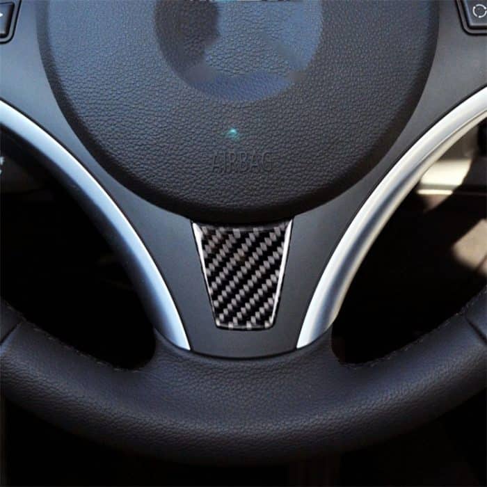CRP8138.jpg Große A-Version Carbon Auto Lenkrad dekorative Aufkleber für BMW E90 2005-2012 – Bild 1