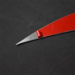 1 Paar gelb rote Farbe Kohlefaser Autolampe Augenbrauen dekorative Aufkleber für BMW F30 2013-2015 – Bild 4