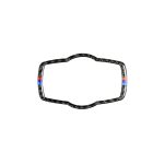 Dreifarbiger Autoscheinwerferschalter für Kohlefaser Dekorativer Aufkleber für BMW E90 / E92 / E93 2005-2012 / 320i / 325i, dünne Version – Bild 2