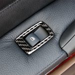 4 PCS Kohlefaser Auto links Fahrlift Verkleidung Aufkleber ohne Falten für BMW E90 / 320i / 325i, Durchmesser: 37,8 cm – Bild 5