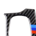 Dreifarbiger dekorativer Autoschlüsselloch-Aufkleber aus Kohlefaser für BMW F30 2013–2018/F34 2013–2017, geeignet für Linksverkehr, Key Hole(Three Color), Key Hole – Bild 3