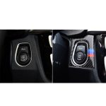 Dreifarbiger dekorativer Autoschlüsselloch-Aufkleber aus Kohlefaser für BMW F30 2013–2018/F34 2013–2017, geeignet für Linksverkehr, Key Hole(Three Color), Key Hole – Bild 6