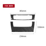 Carbon CD Central Control CD Panel Dekorativer Aufkleber für BMW E90 / E92 2005-2012, High Edition ohne Loch – Bild 5