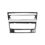 Carbon CD Central Control CD Panel Dekorativer Aufkleber für BMW E90 / E92 2005-2012, keine Navigation mit Loch – Bild 2