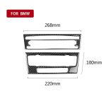 Carbon CD Central Control CD Panel Dekorativer Aufkleber für BMW E90 / E92 2005-2012, keine Navigation mit Loch – Bild 4