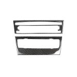 Carbon CD Central Control CD Panel Dekorativer Aufkleber für BMW E90 / E92 2005-2012, keine Navigation ohne Loch – Bild 2