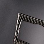 Carbon CD Central Control CD Panel Dekorativer Aufkleber für BMW E90 / E92 2005-2012, keine Navigation ohne Loch – Bild 3