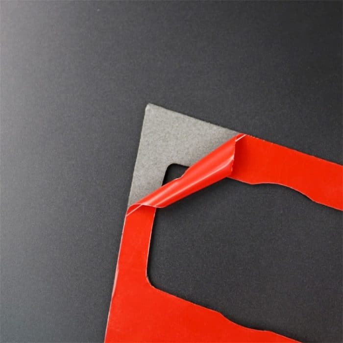 Carbon CD Central Control CD Panel Dekorativer Aufkleber für BMW E90 / E92 2005-2012, keine Navigation ohne Loch – Bild 4