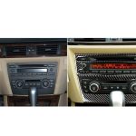 Carbon CD Central Control CD Panel Dekorativer Aufkleber für BMW E90 / E92 2005-2012, keine Navigation ohne Loch – Bild 6