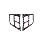 Dreifarbiger dekorativer Aufkleber für Auto-Lenkrad-Schlüsselrahmen aus Kohlefaser für BMW E90 2005–2012, Key Frame(Three Color), Key Frame – Bild 2