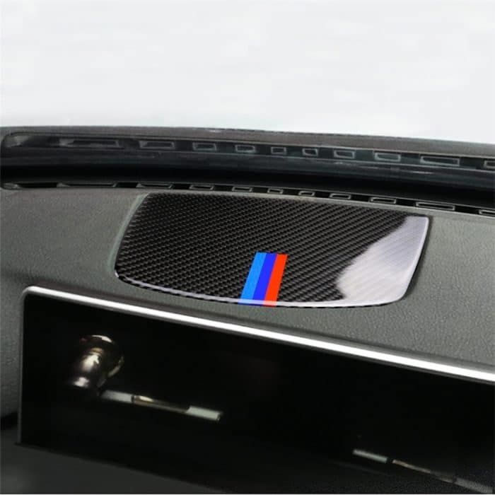 Dreifarbiger Carbon Instrument Instrumentenlautsprecher-Dekorplatten-Aufkleber für BMW F30 2013-2018 / F34 2013-2018 – Bild 1