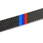 Dreifarbiger dekorativer Aufkleber aus Kohlefaser für die rechte Fahr- und Mittelsteuerung für BMW E90 / E92 / E93 2005–2012, Right Driving Middle Control(Three Color), Right Driving Middle Control – Bild 3