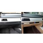 Dreifarbiger dekorativer Aufkleber aus Kohlefaser für die rechte Fahr- und Mittelsteuerung für BMW E90 / E92 / E93 2005–2012, Right Driving Middle Control(Three Color), Right Driving Middle Control – Bild 6