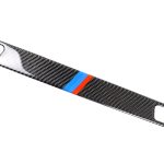 Dreifarbiger Carbonfaserwagen links fahrend Mittelsteuerung Dekorativer Aufkleber für BMW E90 / E92 / E93 2005-2012 – Bild 3