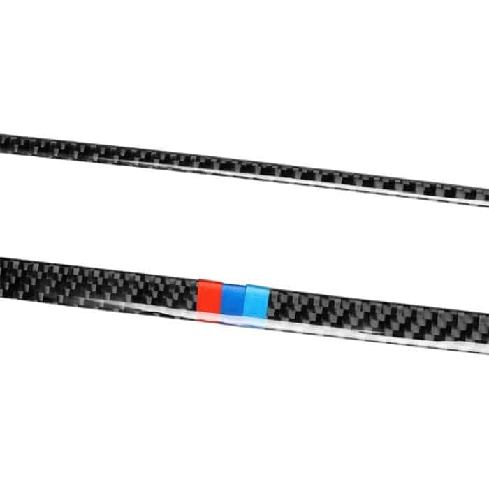 Dreifarbiger dekorativer Aufkleber für Auto-CD-Panel aus Kohlefaser für BMW 5er F10 2011–2017, CD Panel(Three Color), CD Panel – Bild 3