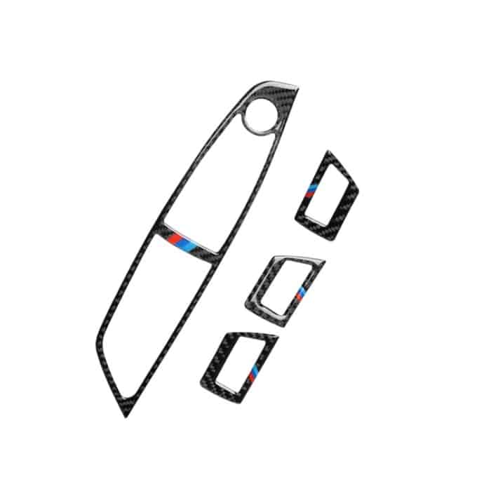 Carbon Fiber Car Right Driving Lifting Panel Dekorativer Aufkleber für BMW 5er F10 2011–2018, Right Driving Lifting Pane(Three Color), Right Driving Lifting Pane – Bild 2