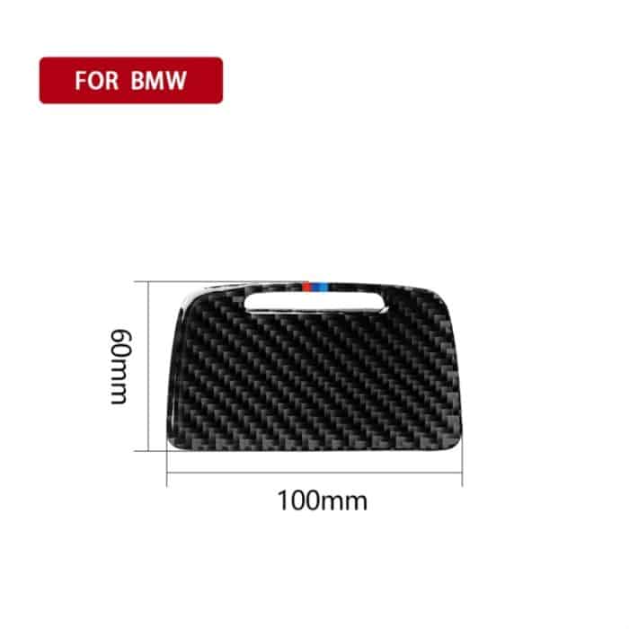 Dreifarbiger dekorativer Aufkleber für Autoaschenbecher aus Kohlefaser für BMW 5er F10 2011–2017, Ashtray(Three Color), Ashtray – Bild 4