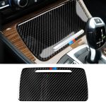 Dreifarbiger dekorativer Aufkleber für die Autoaufbewahrungsbox aus Kohlefaser für den BMW 5er F10 2011–2017, Storage Box, Storage Box(Three Color)
