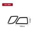 Carbon Faser Auto Instrument Luftauslass Dekorativer Aufkleber für BMW 5er F10 2011-2017, für Linksfahrten geeignet – Bild 4