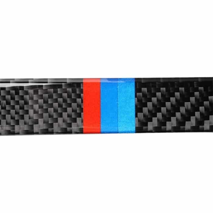 Dreifarbiger dekorativer Aufkleber für den hinteren Luftauslassrahmen aus Kohlefaser für den BMW 5er F10 2011–2017, Rear Air Outlet Frame(Three Color), Rear Air Outlet Frame – Bild 3