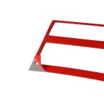 Dreifarbiger dekorativer Aufkleber für den hinteren Luftauslassrahmen aus Kohlefaser für den BMW 5er F10 2011–2017, Rear Air Outlet Frame(Three Color), Rear Air Outlet Frame – Bild 4