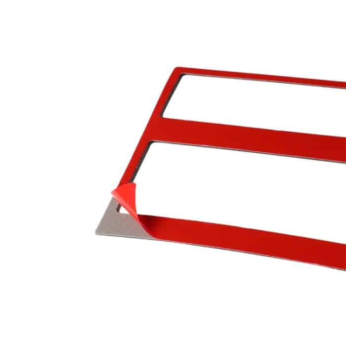 Dreifarbiger dekorativer Aufkleber für den hinteren Luftauslassrahmen aus Kohlefaser für den BMW 5er F10 2011–2017, Rear Air Outlet Frame(Three Color), Rear Air Outlet Frame – Bild 4