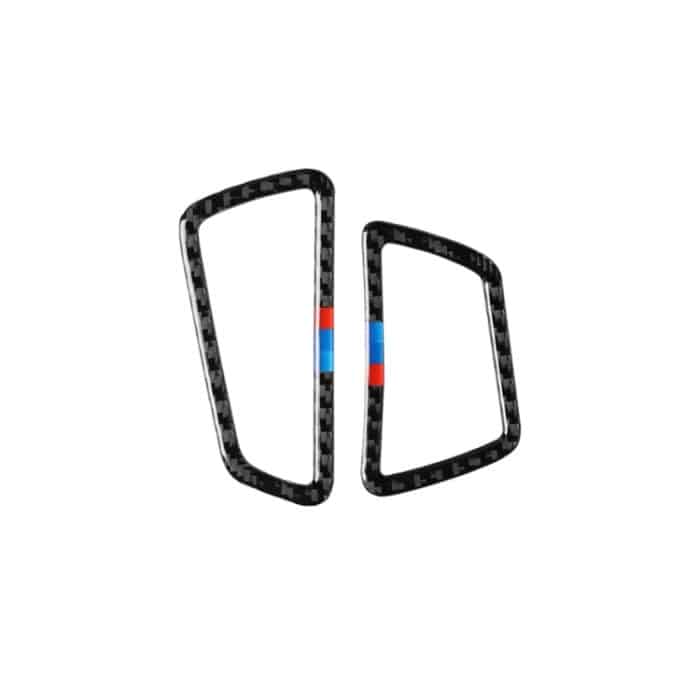 Kohlefaser-Auto-Instrumenten-Luftauslass-dekorativer Aufkleber für BMW 5er F07 5GT 535i 2010–2016, geeignet für Linksfahrt, Instrument Air Outlet(Three Color), Instrument Air  Outlet – Bild 2
