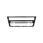 Dreifarbiger dekorativer Aufkleber für Auto-CD-Panel, Mittelkonsole, Klimaanlage, Kohlefaser, für BMW 5er F07 5GT 535i 2010–2016, Air Conditioning Panel(Three Color), Air Conditioning Panel – Bild 2