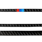 Dreifarbiger dekorativer Aufkleber für Auto-CD-Panel, Mittelkonsole, Klimaanlage, Kohlefaser, für BMW 5er F07 5GT 535i 2010–2016, Air Conditioning Panel(Three Color), Air Conditioning Panel – Bild 3