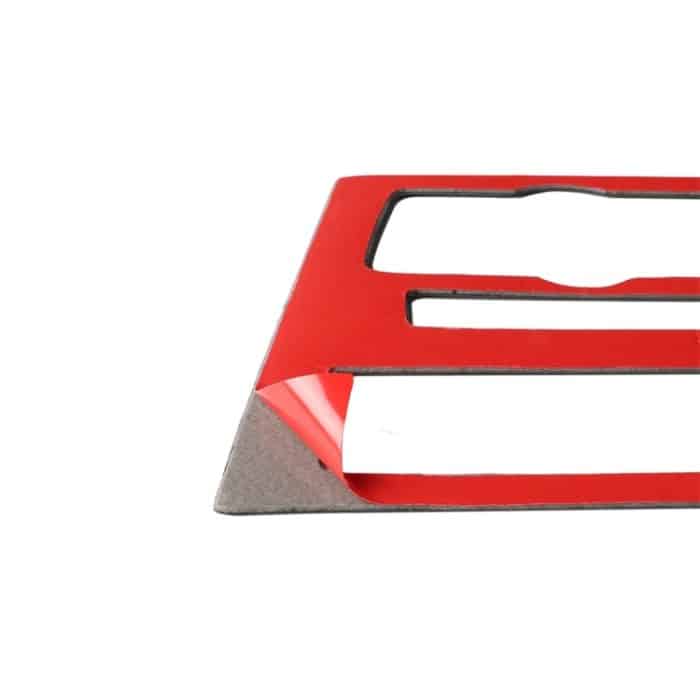 Dreifarbiger dekorativer Aufkleber für Auto-CD-Panel, Mittelkonsole, Klimaanlage, Kohlefaser, für BMW 5er F07 5GT 535i 2010–2016, Air Conditioning Panel(Three Color), Air Conditioning Panel – Bild 4