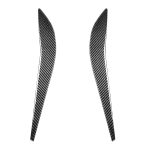 2 PCS Car Carbon Fiber Rücksitz Seite Dekorativer Aufkleber für Mazda RX8 2004-2008, Links- und Rechtsantrieb Universal