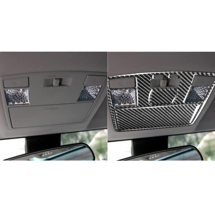 Auto Carbon Fiber Front Leselampe Dekorativer Aufkleber für Mazda RX8 2004-2008, Links- und Rechtsantrieb Universal – Bild 6