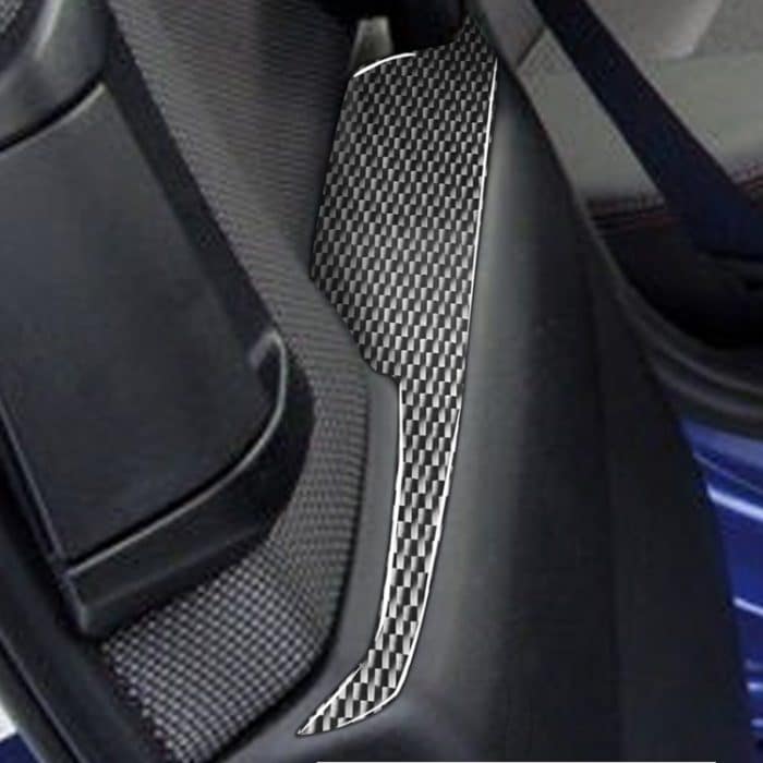 2 PCS Car Carbon Fiber Heckarmlehne Dekorativer Aufkleber für Mazda RX8 2004-2008, Links- und Rechtsantrieb Universal – Bild 5