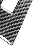 6 in 1 Auto Carbon Faser Links und Rechts Fahrersitzlift Dekorativer Aufkleber für Mazda RX8 2004-2008, Linksantrieb Hoch konfiguriert – Bild 3