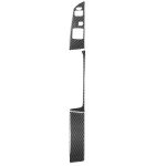 Auto Carbon Fiber Main Driving Seat Lift Dekorativer Aufkleber für Mazda RX8 2004-2008, Linksantrieb Niedrig konfiguriert