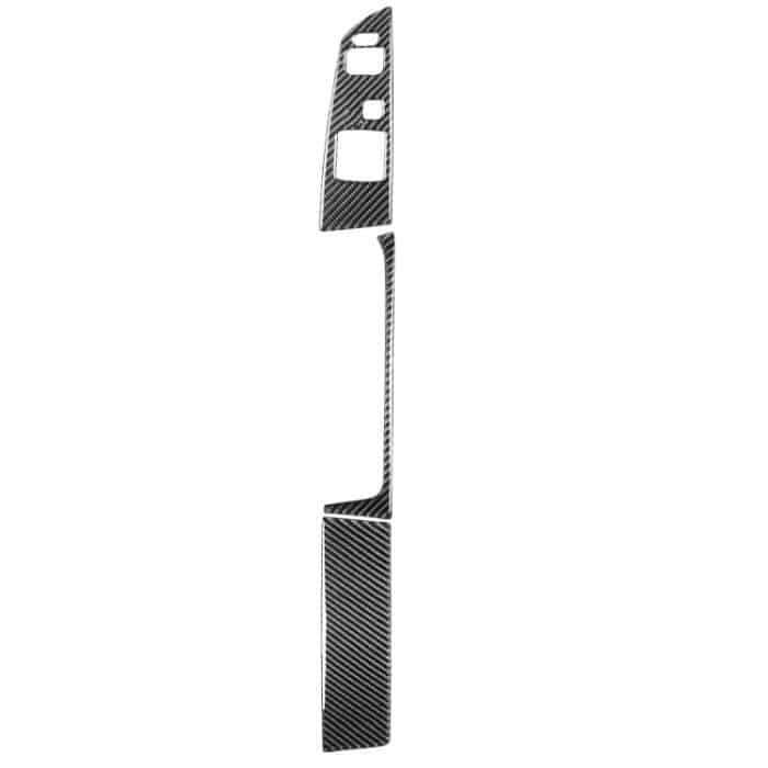 Auto Carbon Fiber Main Driving Seat Lift Dekorativer Aufkleber für Mazda RX8 2004-2008, Linksantrieb Niedrig konfiguriert – Bild 1