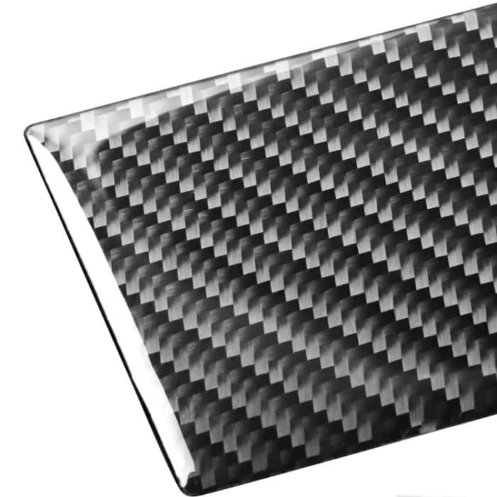 Auto Carbon Fiber Main Driving Seat Lift Dekorativer Aufkleber für Mazda RX8 2004-2008, Linksantrieb Niedrig konfiguriert – Bild 3