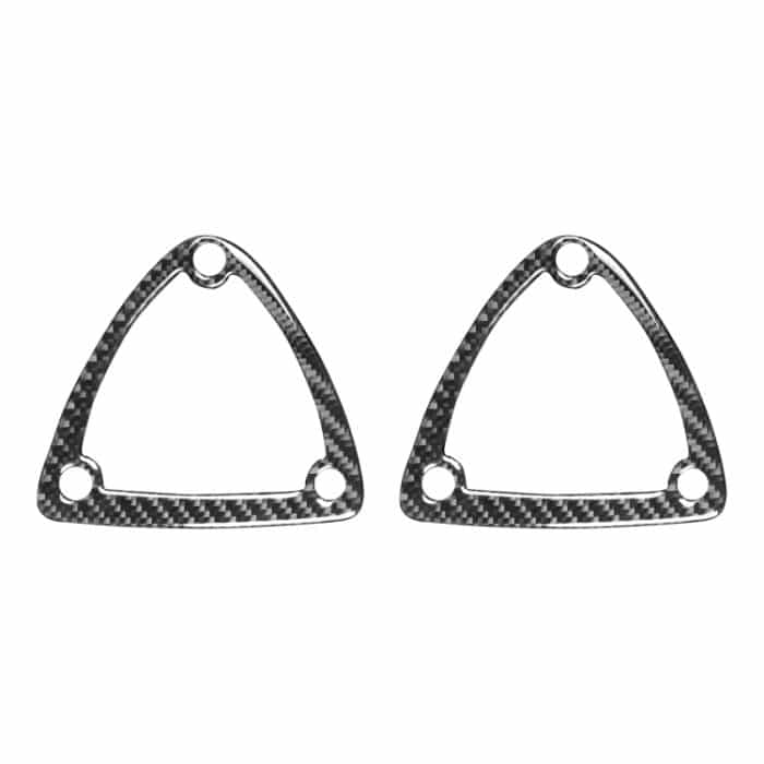 Auto Carbon Fiber Sitz Kopfstütze Dekorativer Aufkleber für Mazda RX8 2004-2008, Links- und Rechtsantrieb Universal – Bild 1