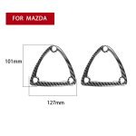 Auto Carbon Fiber Sitz Kopfstütze Dekorativer Aufkleber für Mazda RX8 2004-2008, Links- und Rechtsantrieb Universal – Bild 2