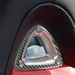 Auto Carbon Fiber Sitz Kopfstütze Dekorativer Aufkleber für Mazda RX8 2004-2008, Links- und Rechtsantrieb Universal – Bild 5