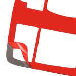 2 in 1 Auto Carbon Fiber Rückleseleuchte Ein Stil dekorative Aufkleber für Mazda RX8 2004-2008, Links- und Rechtsantrieb Universal – Bild 4