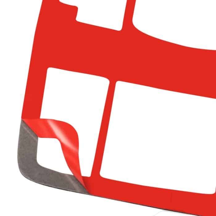 2 in 1 Auto Carbon Fiber Rückleseleuchte Ein Stil dekorative Aufkleber für Mazda RX8 2004-2008, Links- und Rechtsantrieb Universal – Bild 4