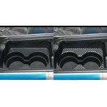 Auto Carbon Faser Handlauf Cup Holder Dekorativer Aufkleber für Mazda RX8 2004-2008, Linkslenker – Bild 6