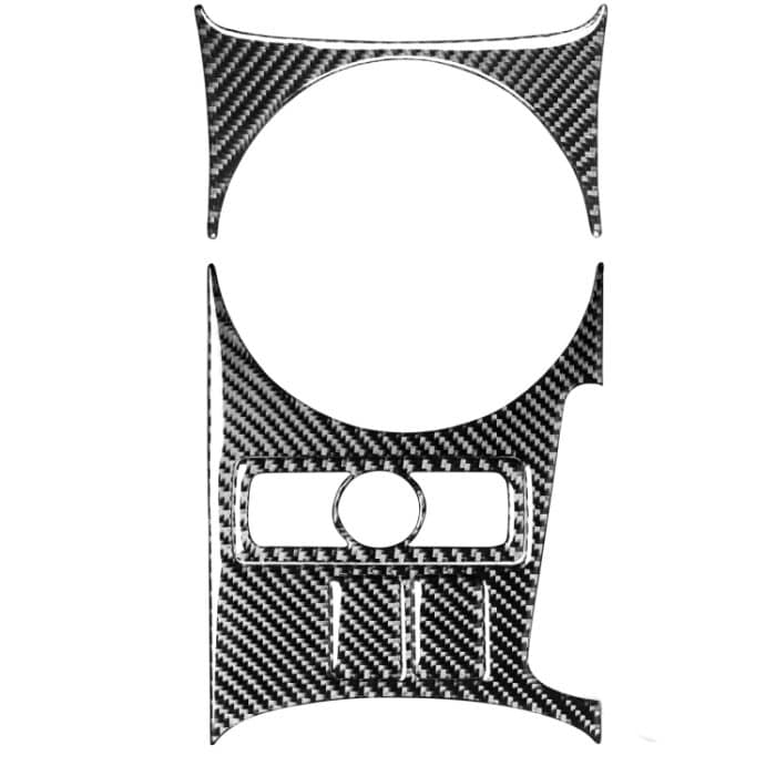 5 in 1 Auto Carbon Fibre Gear Position Konsole Dekorativer Aufkleber für Mazda RX8 2004-2008, Links- und Rechtsantrieb Universal – Bild 1