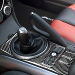 5 in 1 Auto Carbon Fibre Gear Position Konsole Dekorativer Aufkleber für Mazda RX8 2004-2008, Links- und Rechtsantrieb Universal – Bild 5
